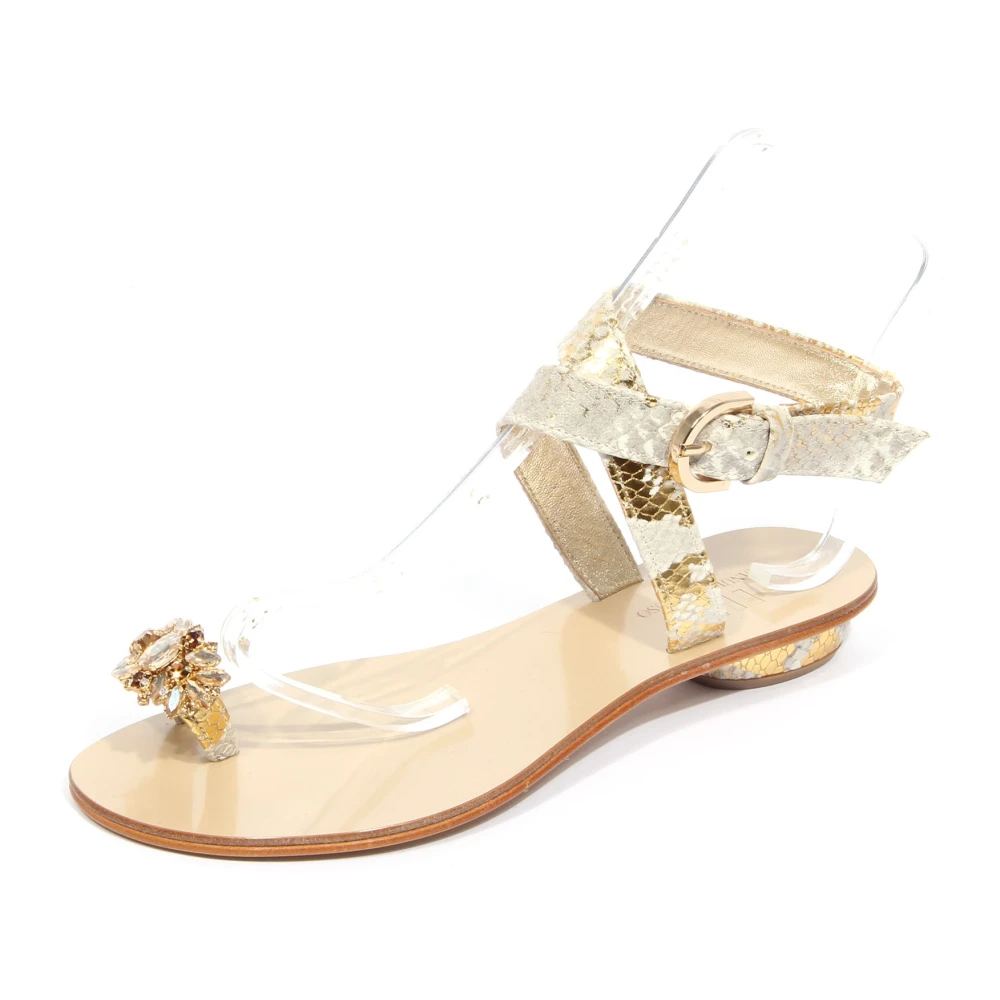 Shoes > Sandals > Flat Sandals - - Emanuela Caruso - Modalova