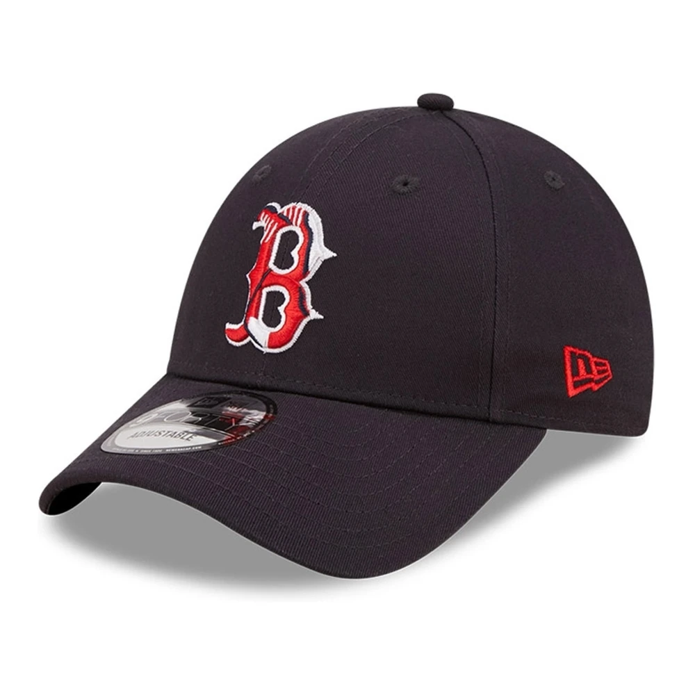 New era Red Sox Team Logo Pet Black Heren