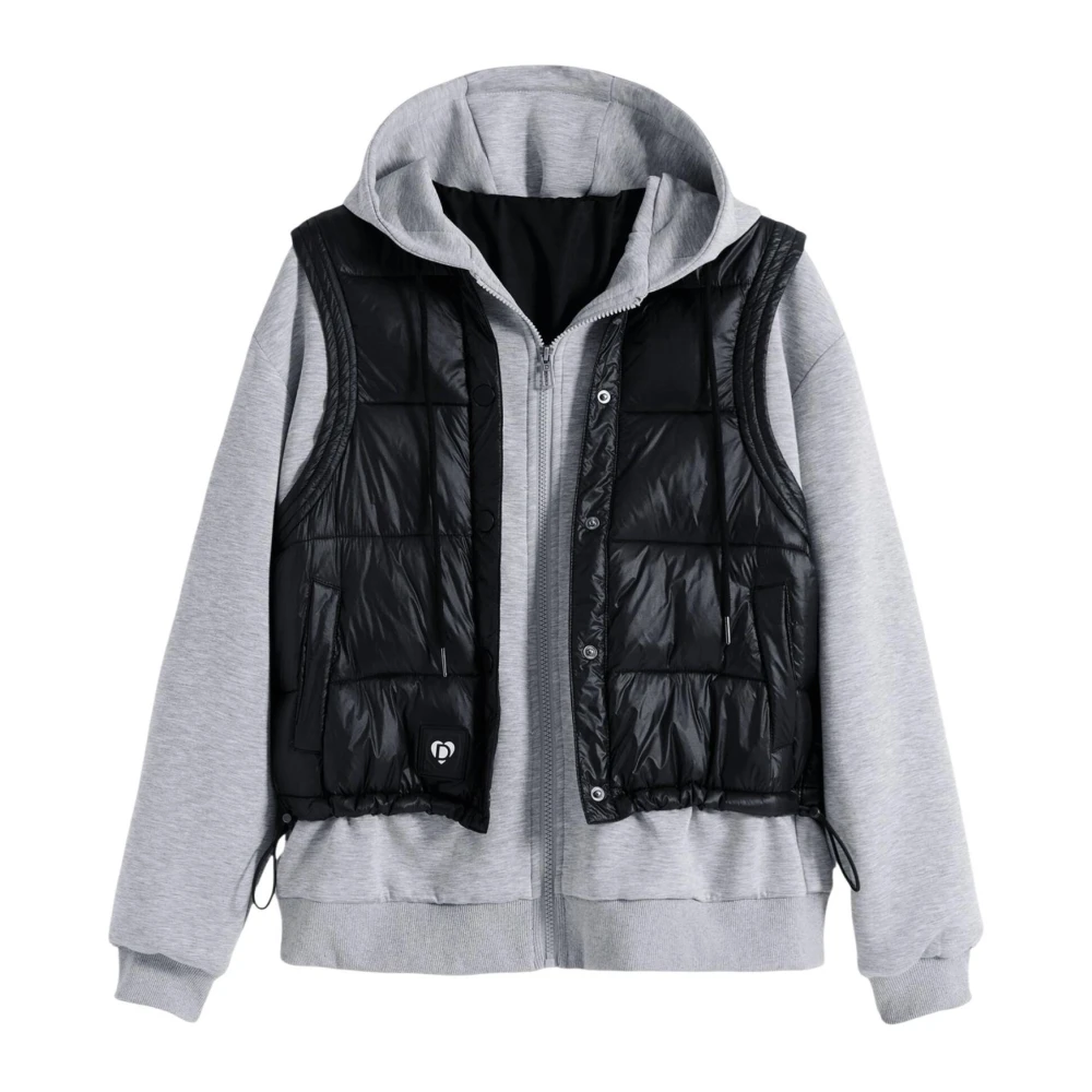 Desigual Donna Grigio Giacche, S, New,