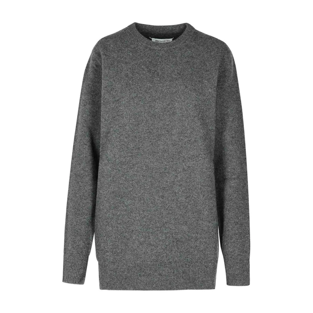 Maison Margiela Men's Gray Wool Jumper Aw24