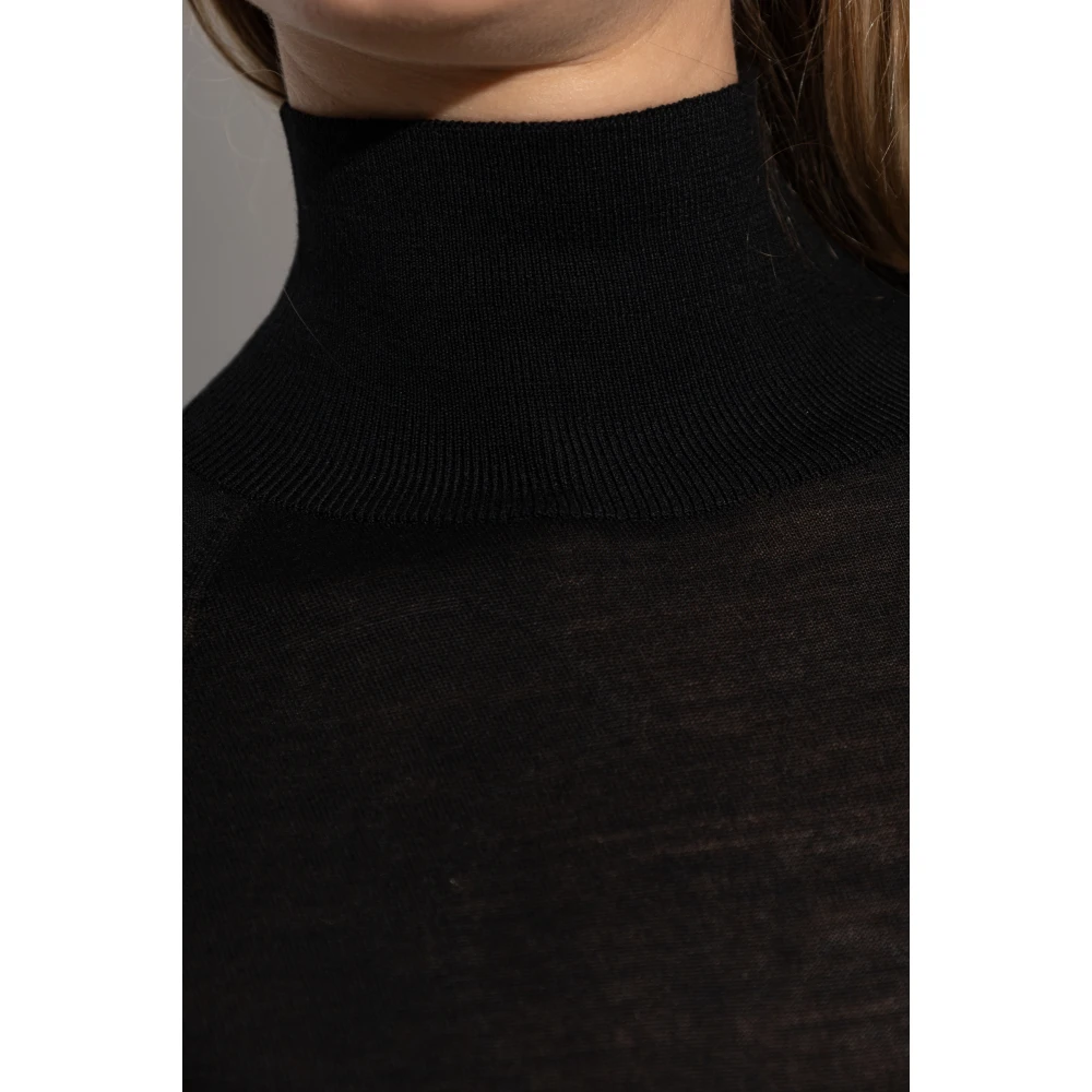Alaïa Wollen bodysuit Black Dames