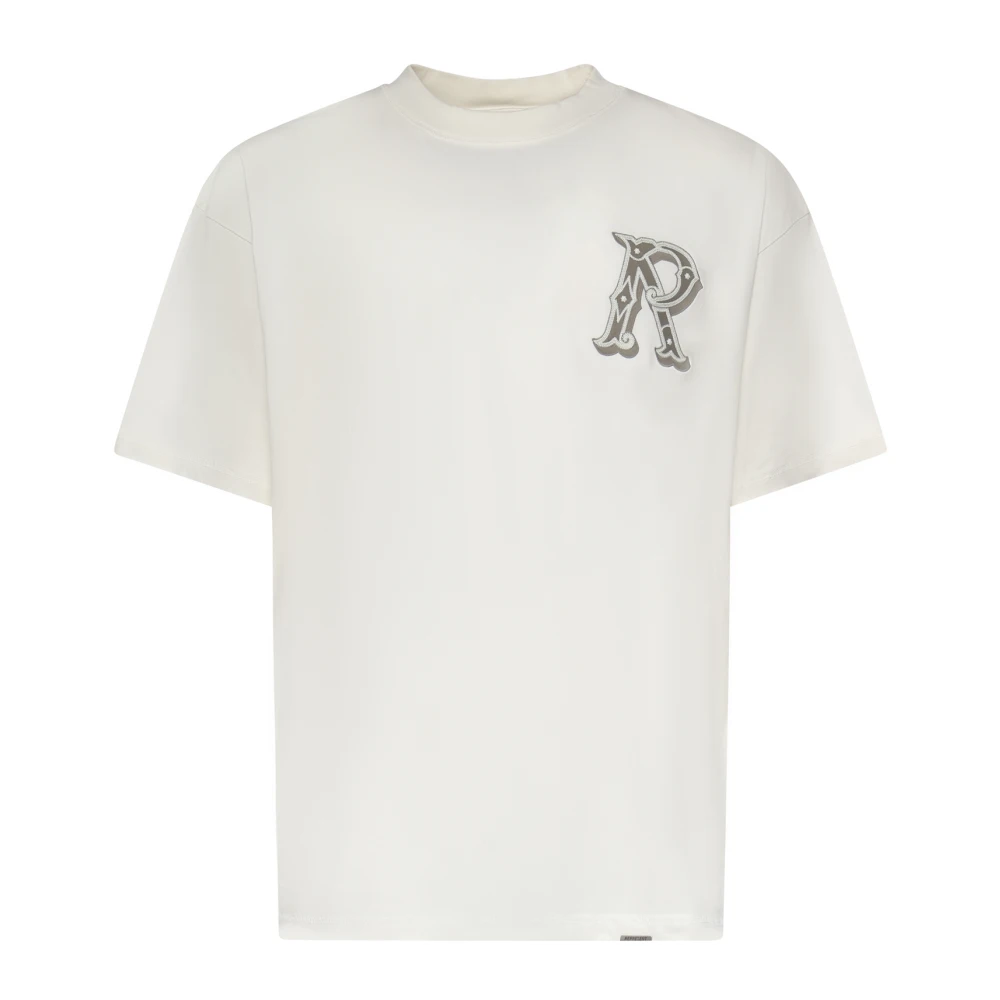 Represent Men's White T-Shirts, M, Round Neck T-Shirt