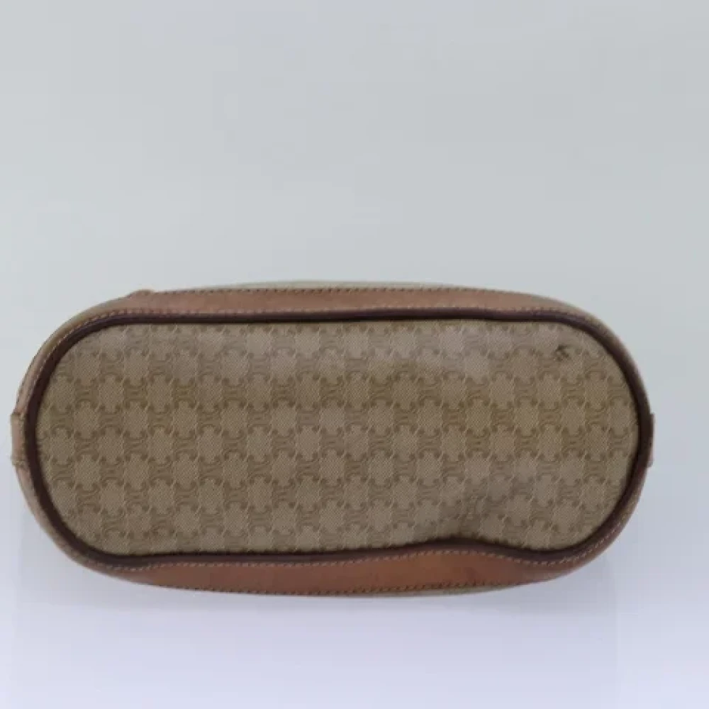 Celine Vintage Pre-owned Canvas celine-bags Beige Dames