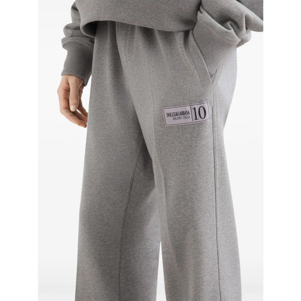 Dolce & Gabbana Grijze Stijlvolle Broek Gray Heren