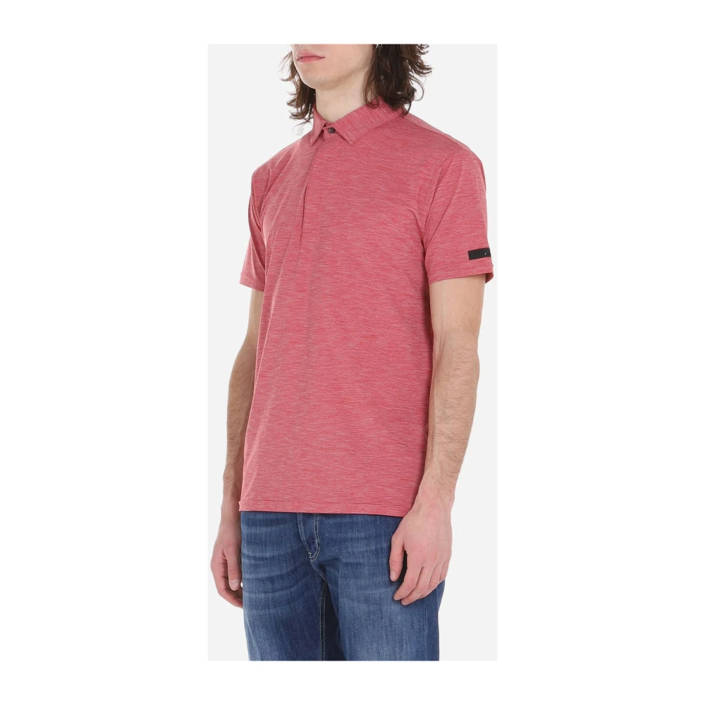 RRD Technische Stoffen Polo Shirt Red Heren