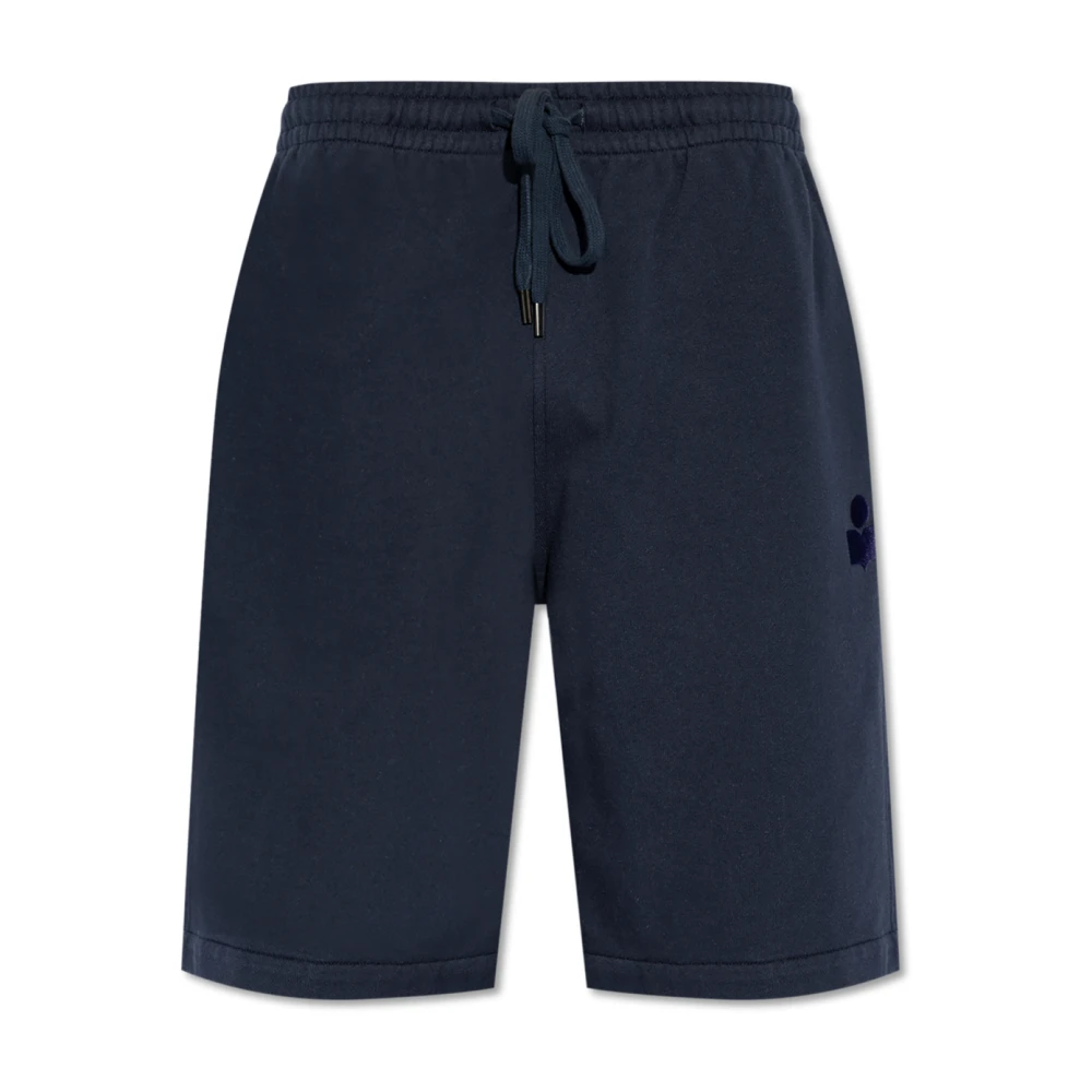 Isabel Marant Men's Blue Casual Shorts, M, Mahelo Shorts