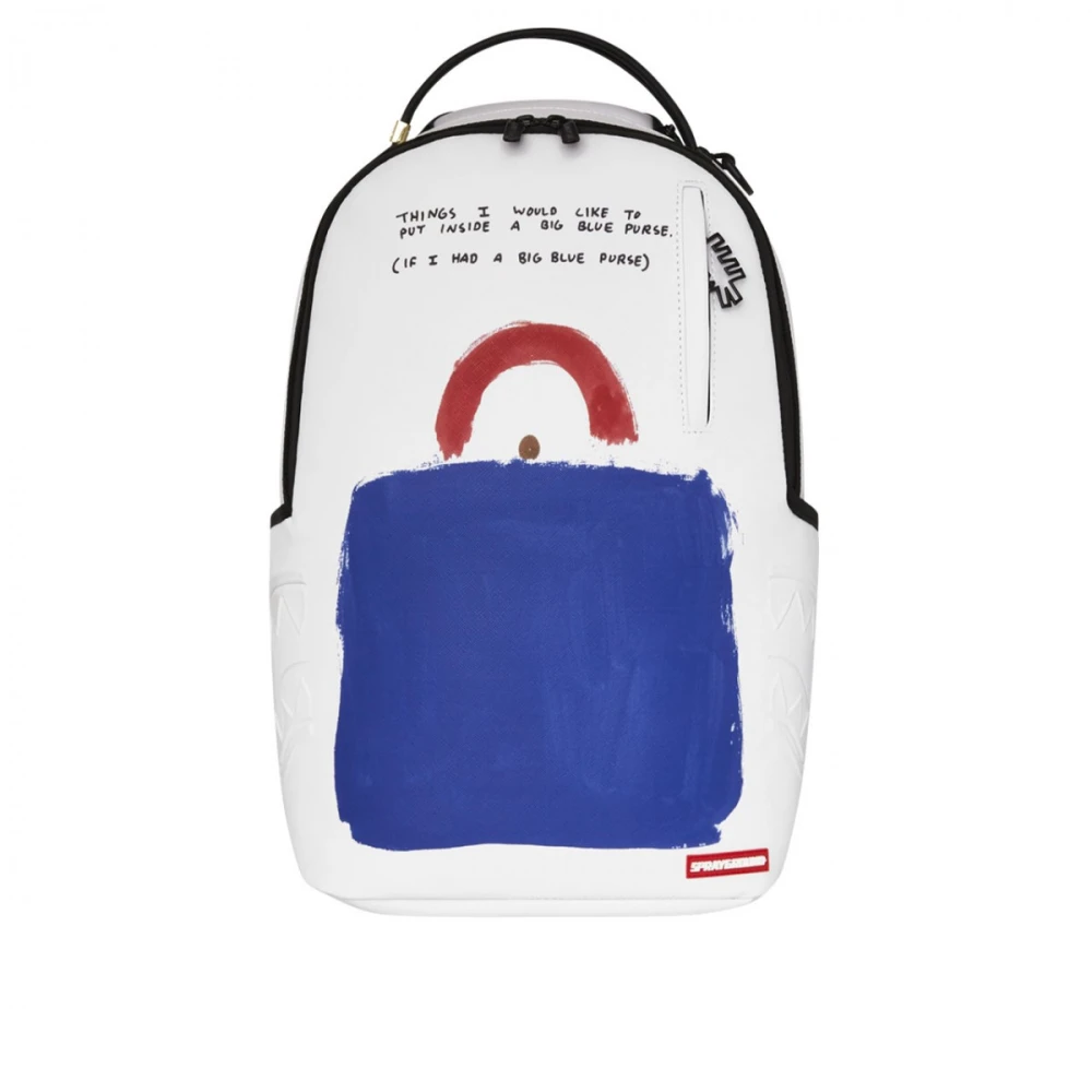 Sprayground Keith Haring Rugzak White Heren