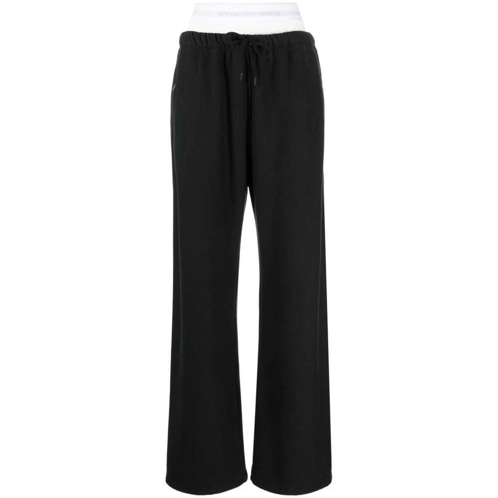 Trousers > Wide Trousers - - T by Alexander Wang - Modalova