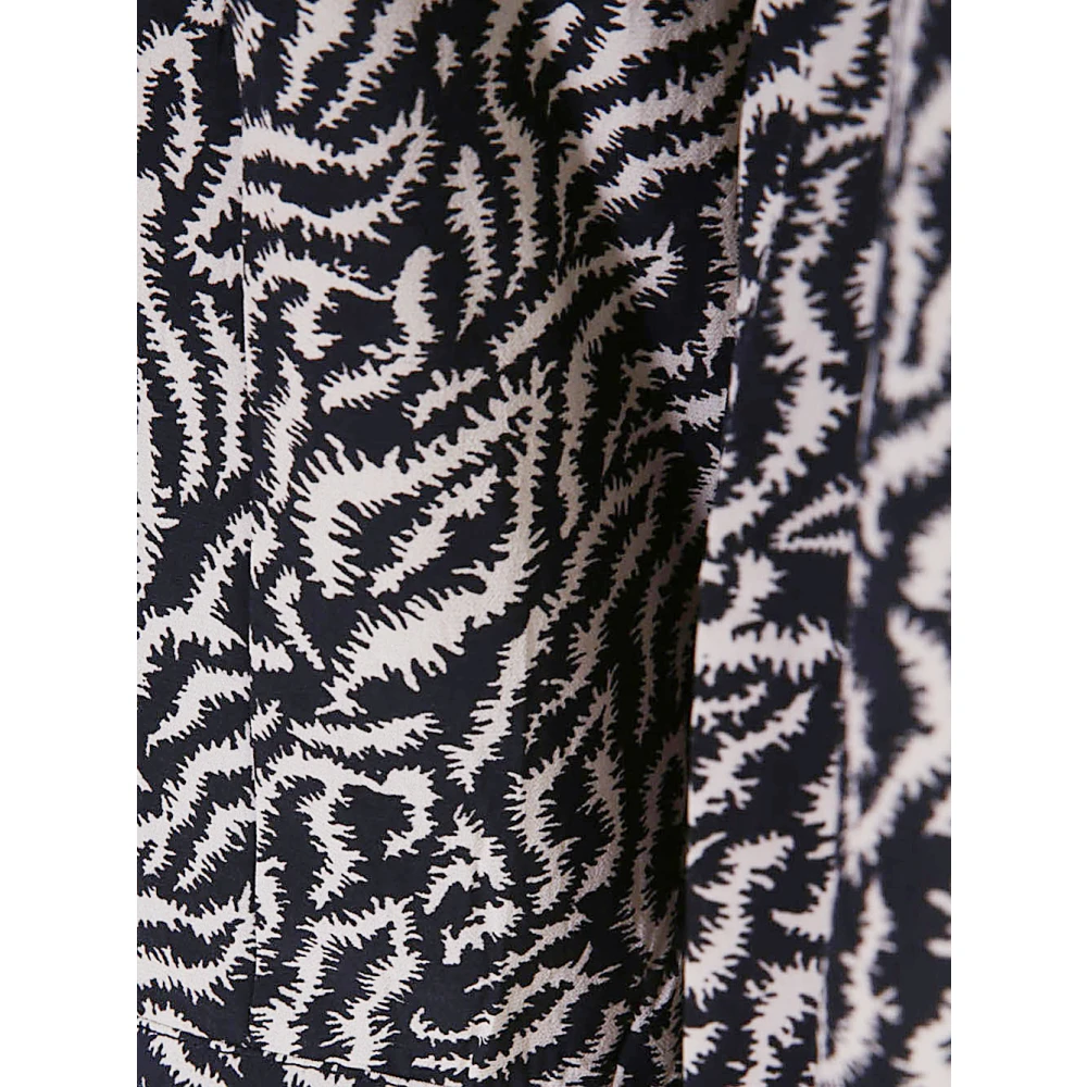 Isabel Marant Étoile Grafische Print Knoopshirt Black Dames