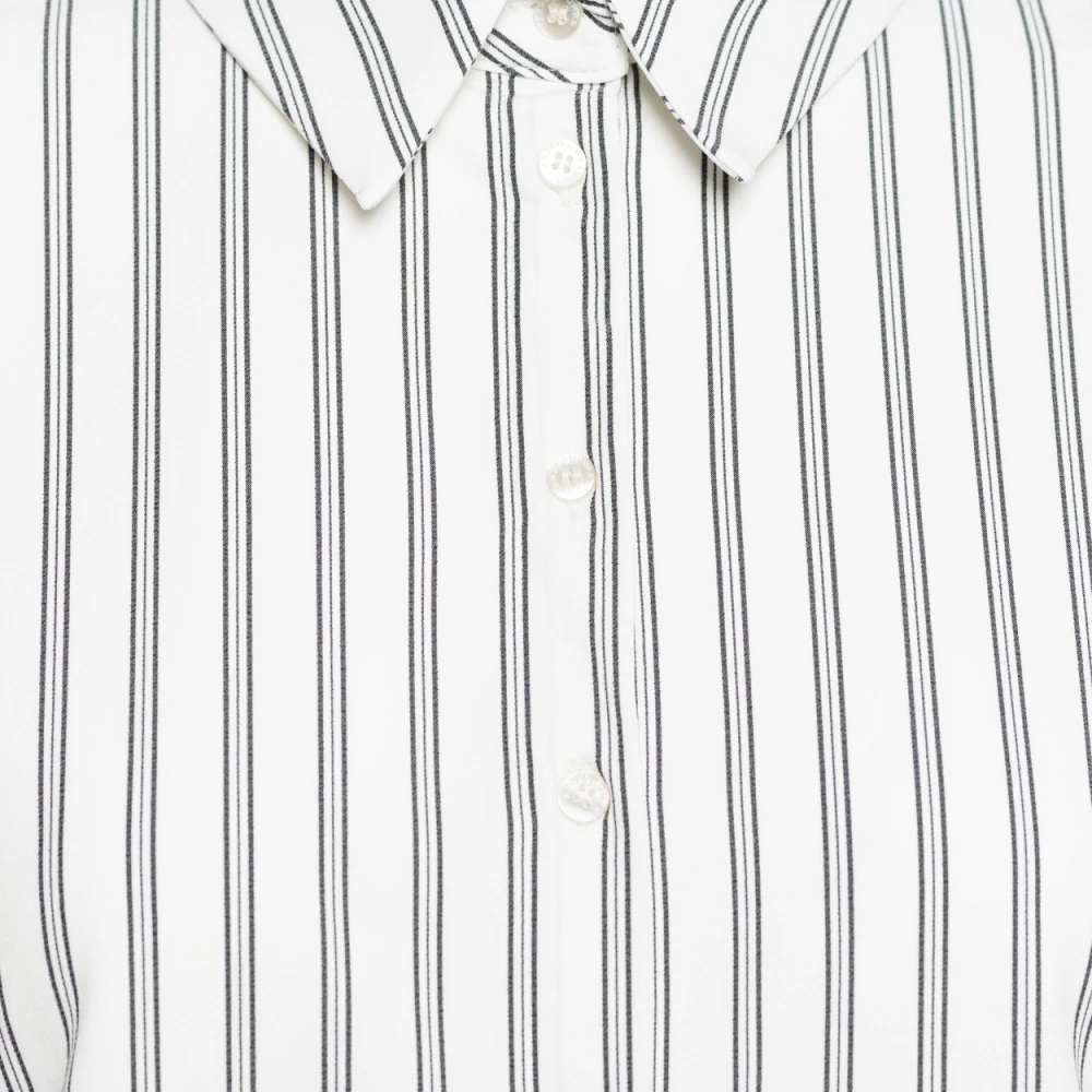 &Co Woman Overhemd met lange mouwen effen kleur White Dames
