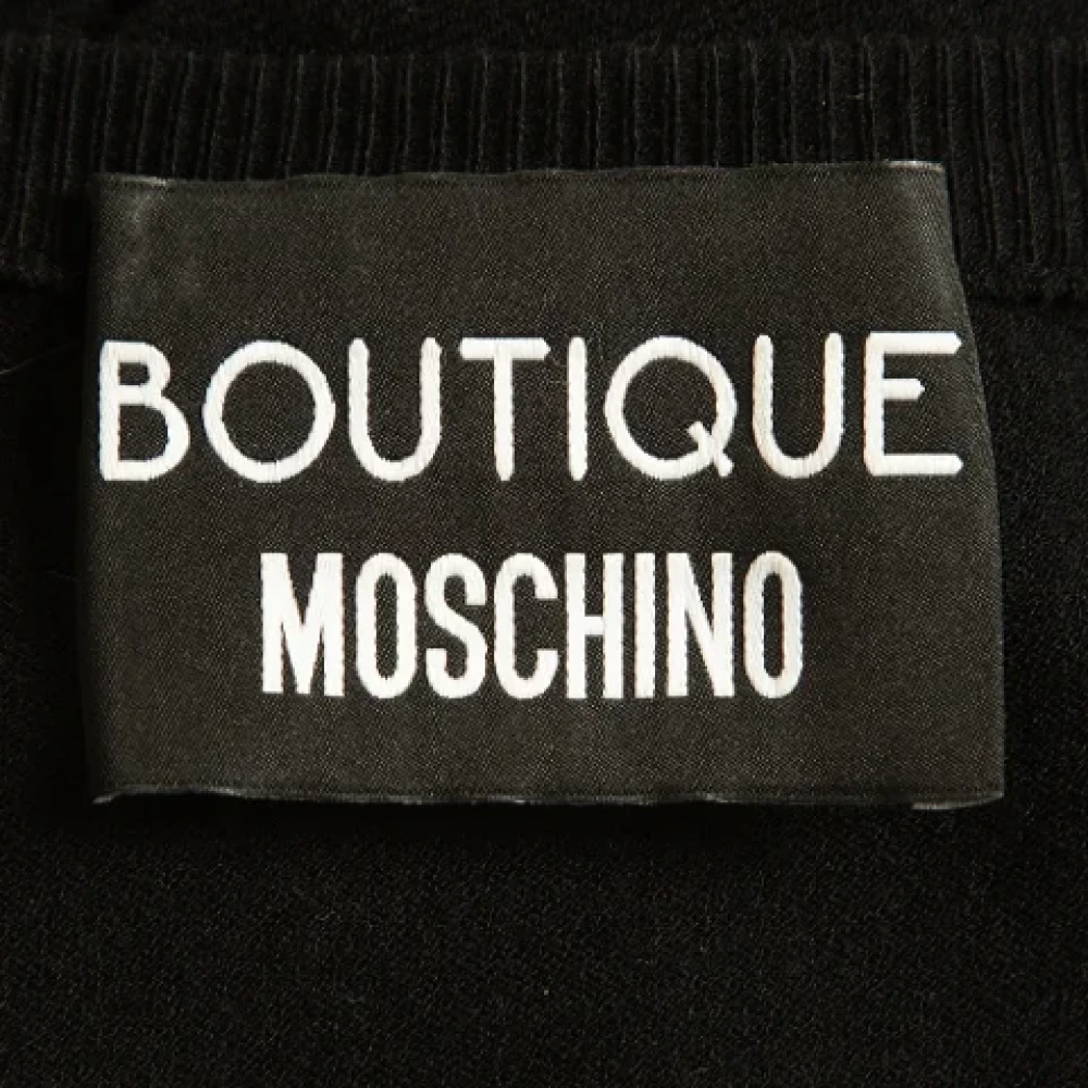 Moschino Pre-Owned Pre-owned Knit tops Black Dames