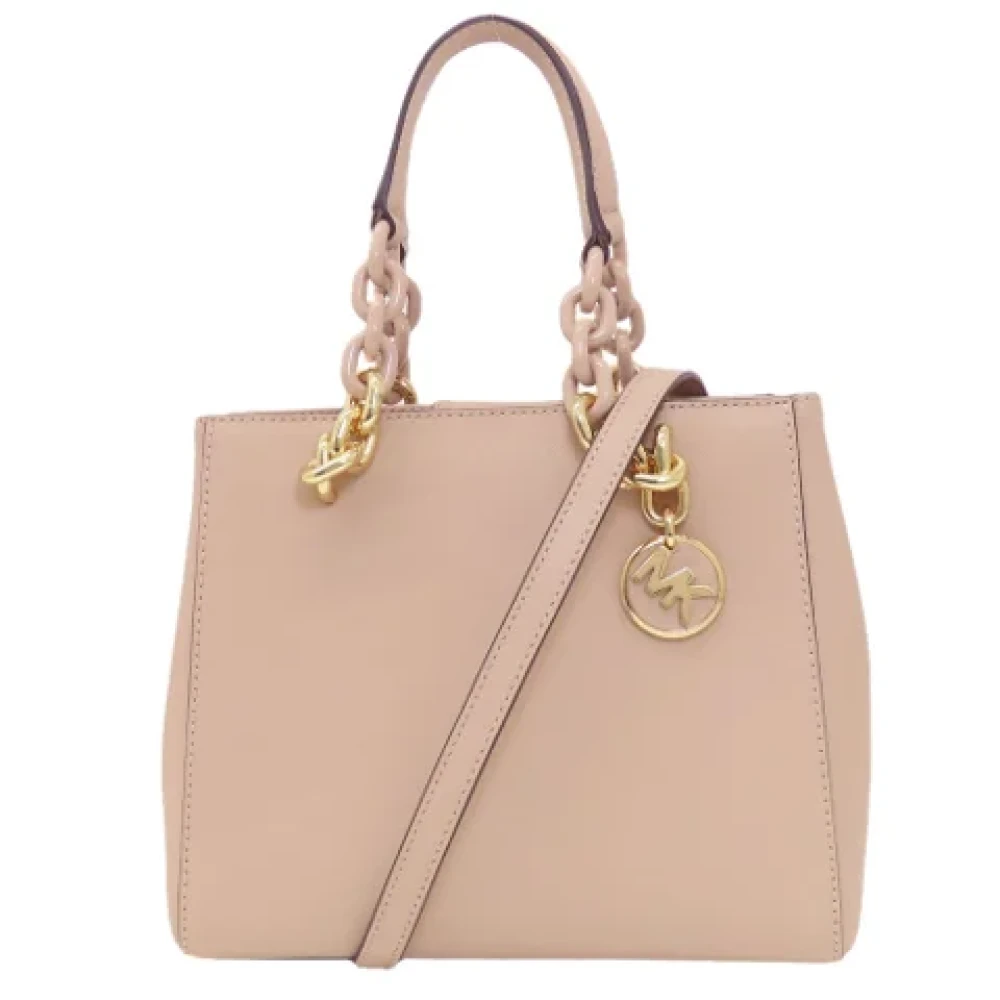 Michael Kors Pre-owned Leather totes Pink Dames