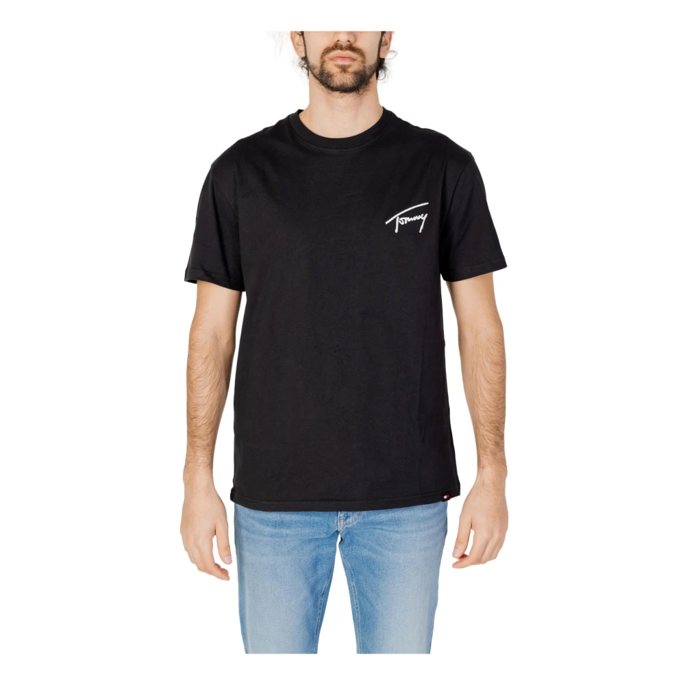 Tommy Jeans T-Shirts Black Heren