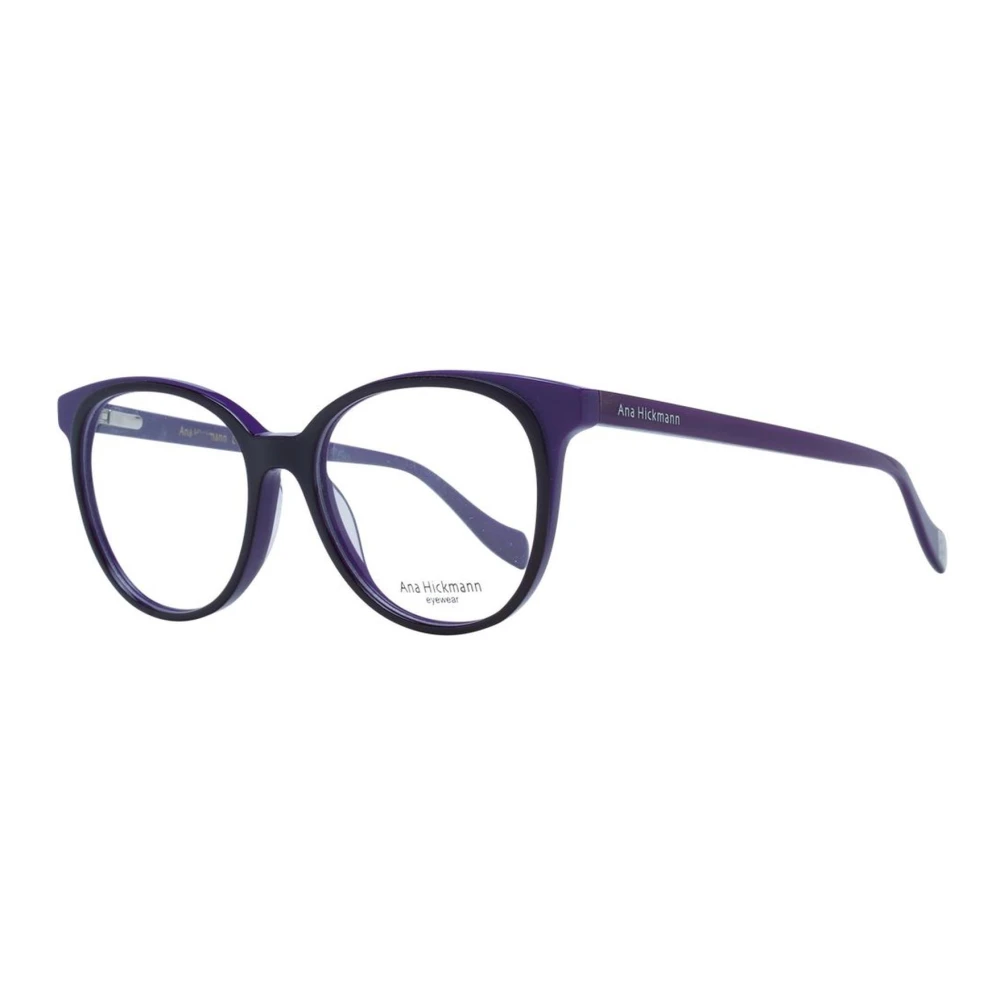 Ana Hickmann Paarse Butterfly Optische Monturen met Veerscharnier Purple Dames