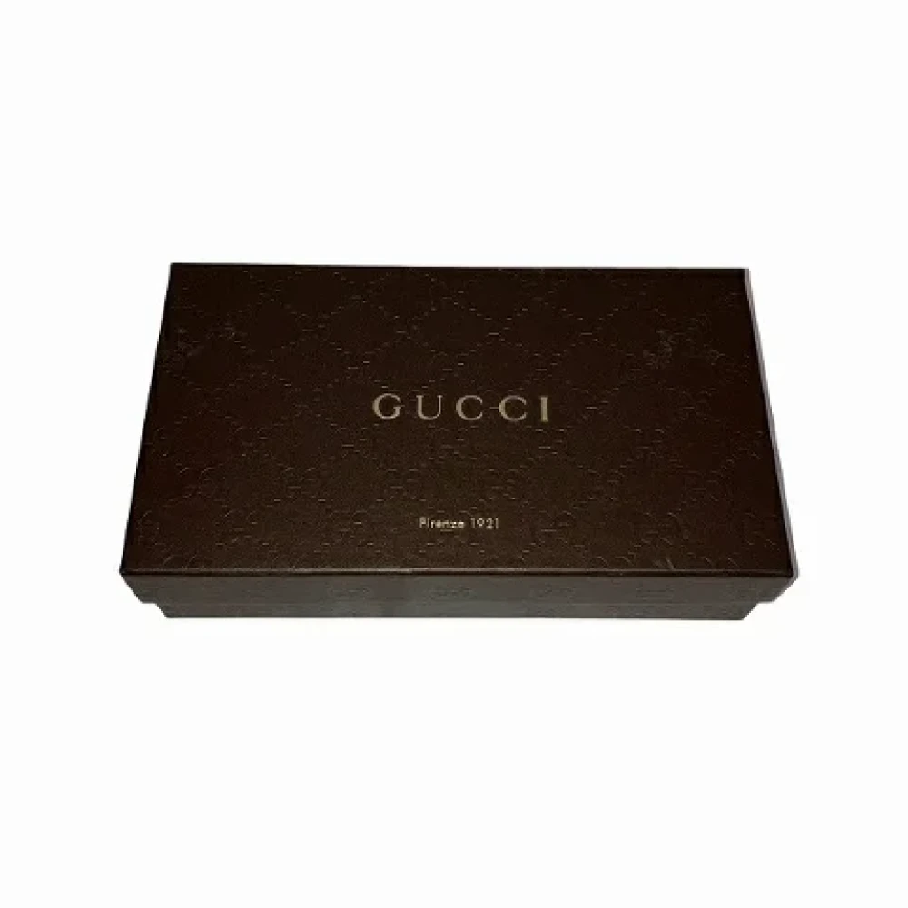Gucci Vintage Pre-owned Canvas wallets Brown Dames