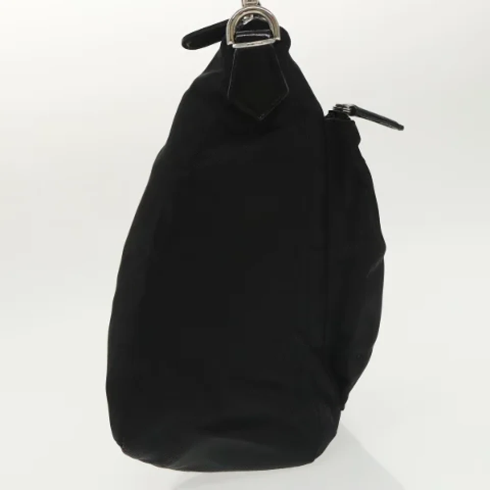 Gucci Vintage Pre-owned Fabric handbags Black Dames