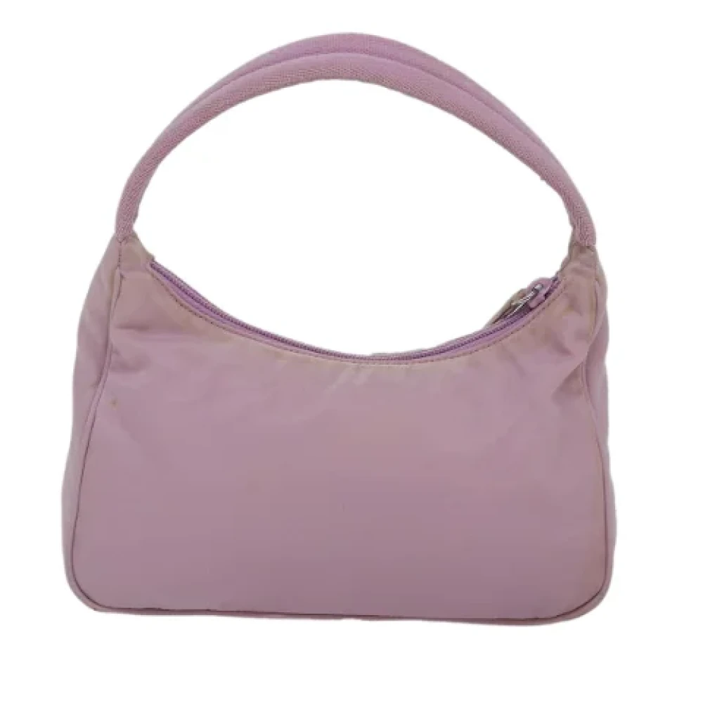 Prada Vintage Pre-owned Fabric prada-bags Pink Dames