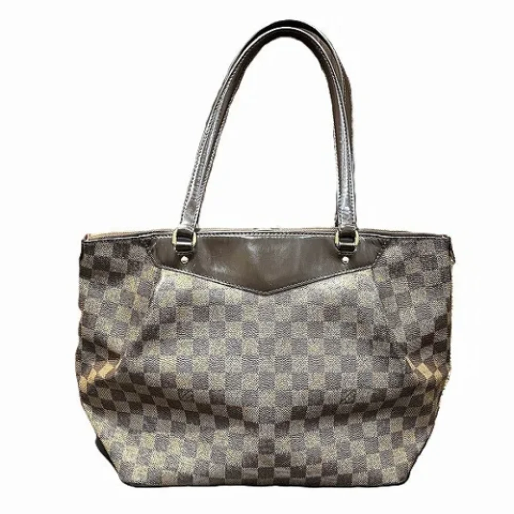 Louis Vuitton Vintage Pre-owned Fabric totes Brown Dames