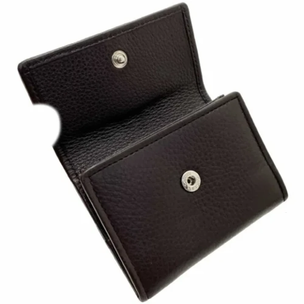 Gucci Vintage Pre-owned Leather wallets Brown Heren