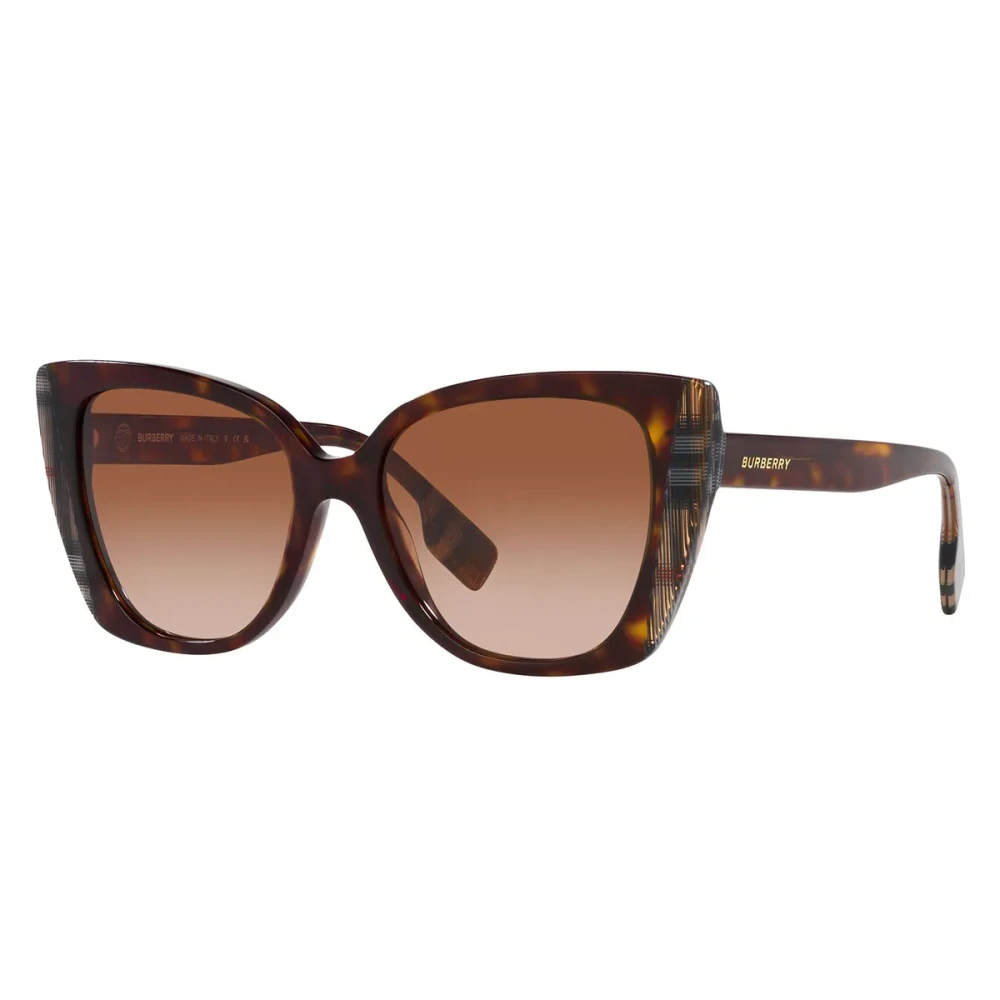 Burberry Unisex Brown Sunglasses,, Cat-Eye Sunglasses With Lenses Medium