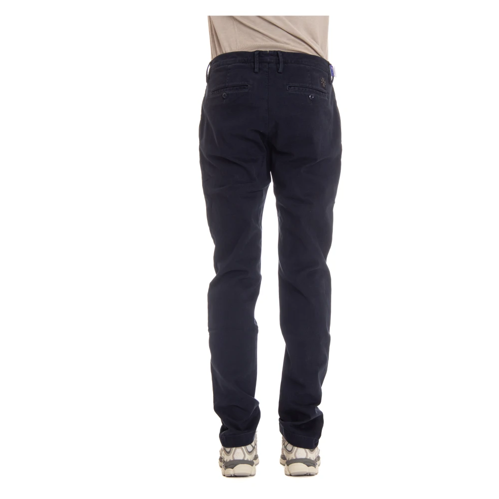 Jacob Cohën Luxe 5-Pocket Broek Blauw Blue Heren