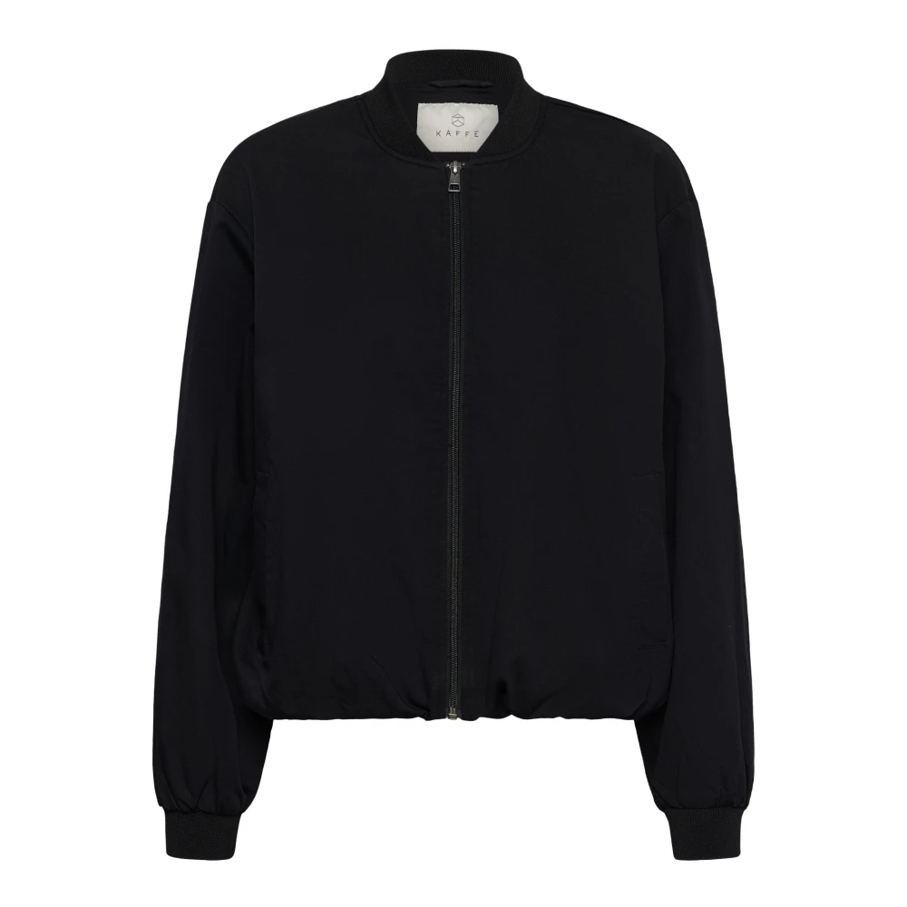 Kaffe Donna Noir Bomber Da Lea Smock - Immagine 2