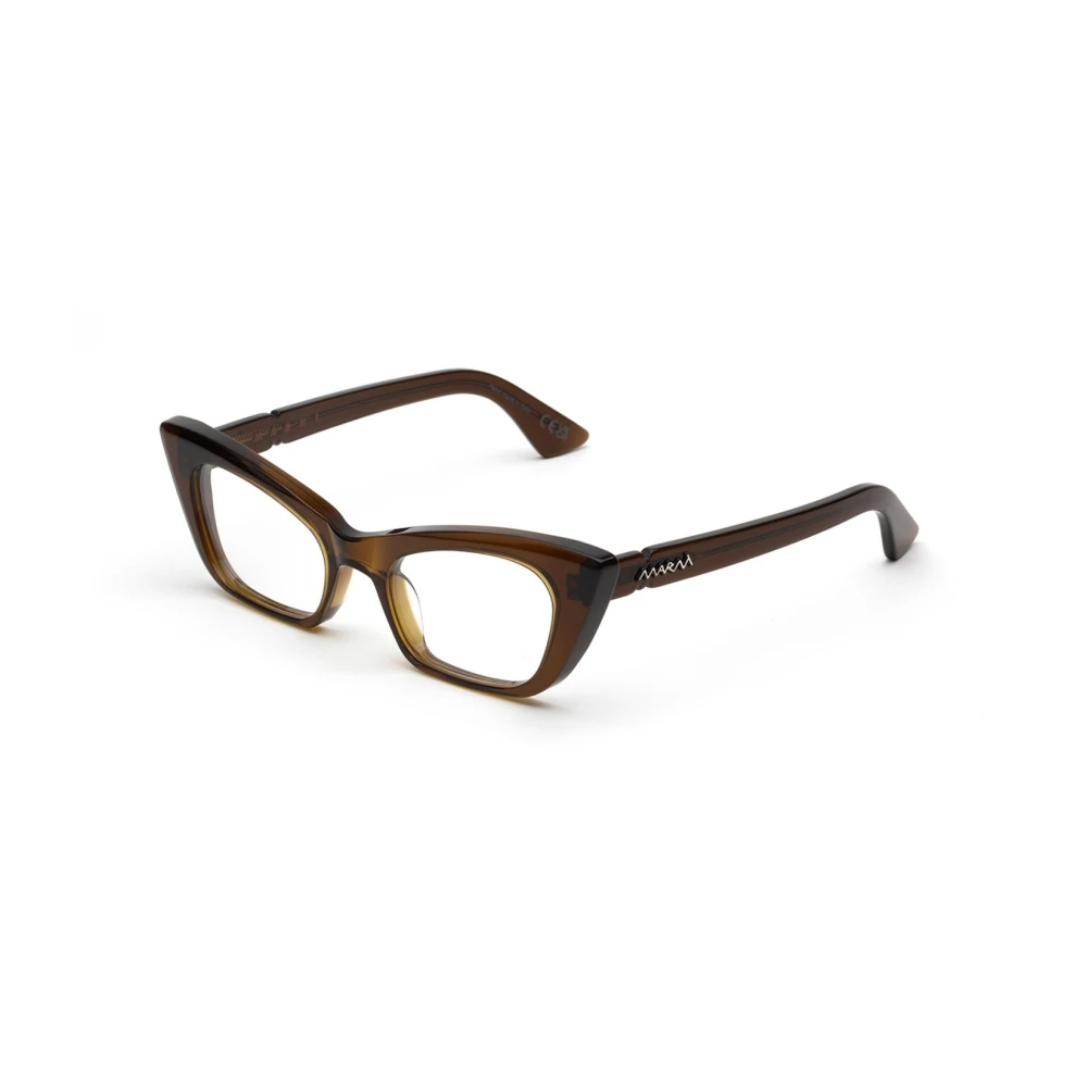 Marni Unisex Brown Glasses, 49 Mm, Nezia Eyeglasses