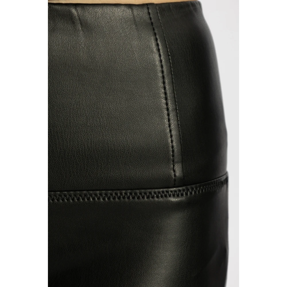 AllSaints Eco lederen Cora leggings Black Dames