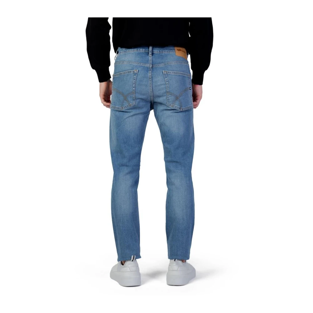 GAS Slim Fit Katoenen Jeans Blue Heren
