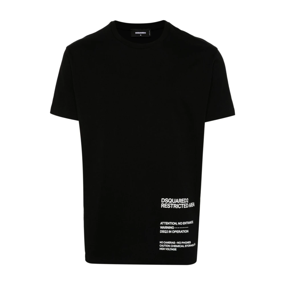 Dsquared2 Stijlvolle Overhemden Black Heren