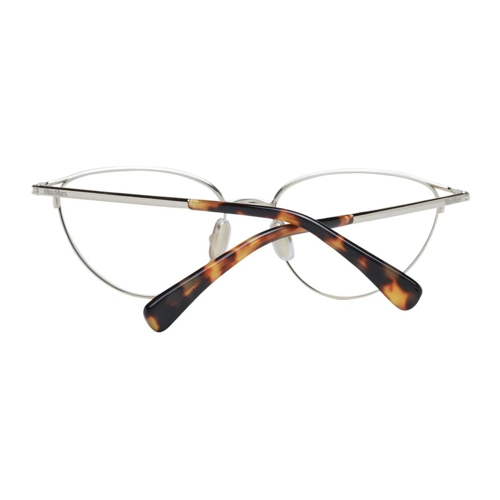 Max Mara Cat-Eye Gouden Optische Frames Yellow Dames