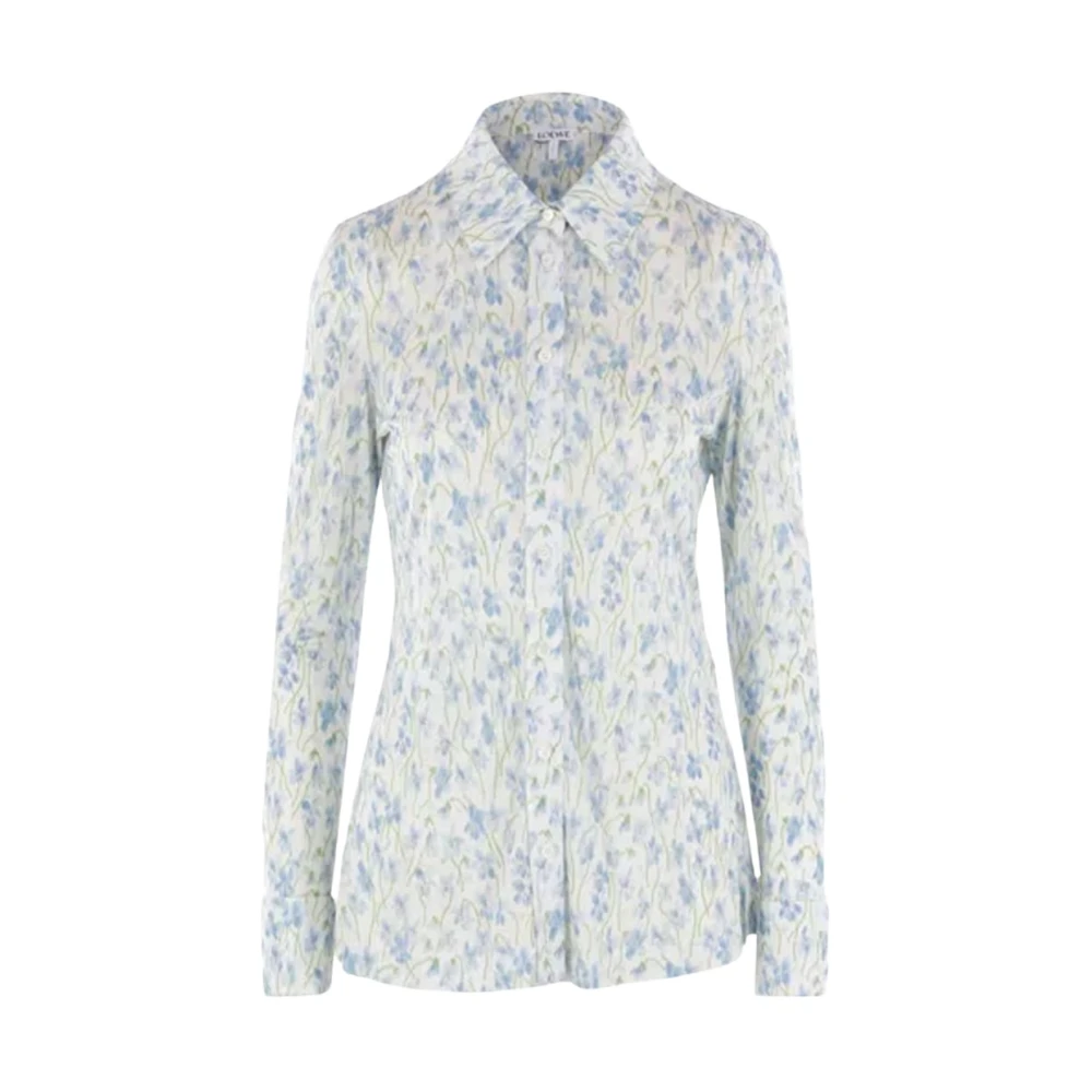 Loewe Women's Multicolor Floral Print Shirt - Shirts - Xs - Blouses & Shirts