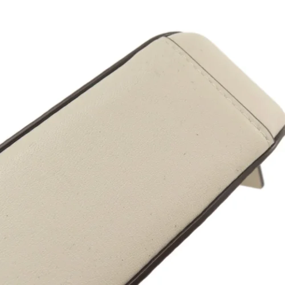 Coach Pre-owned Canvas shoulder-bags Beige Dames