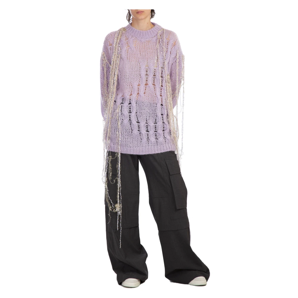 Seafarer Lange Trui Purple Dames