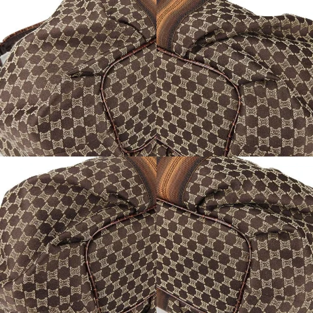 Celine Vintage Pre-owned Canvas celine-bags Brown Dames