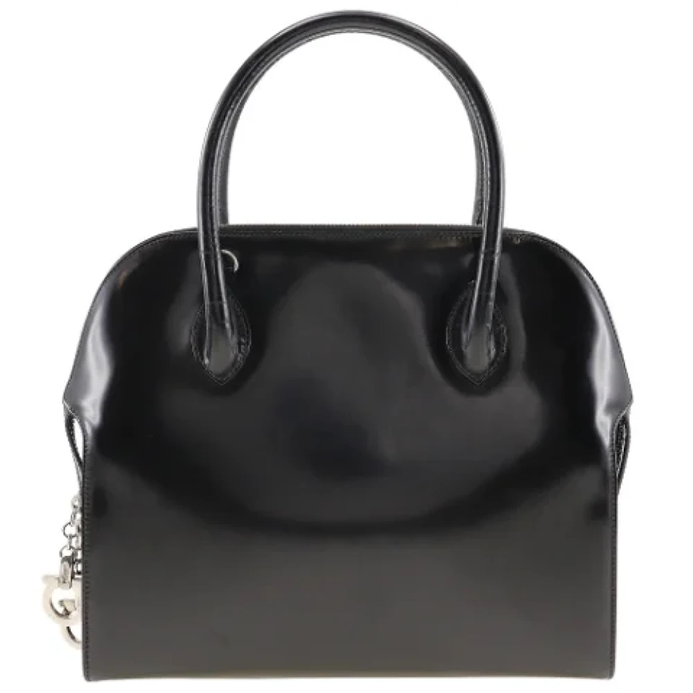 Salvatore Ferragamo Pre-owned Plastic handbags Black Dames