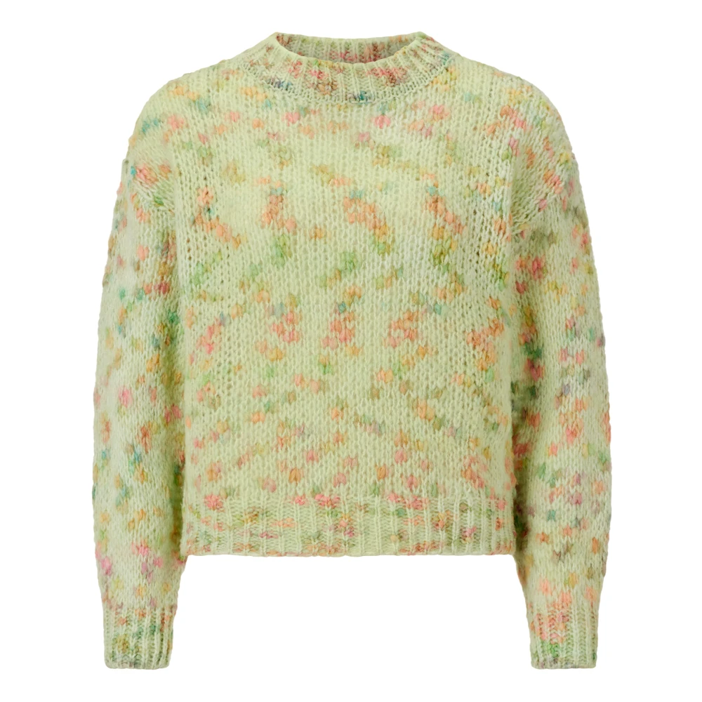 Rich & Royal Neps Crew Neck Pullover Multicolor Dames