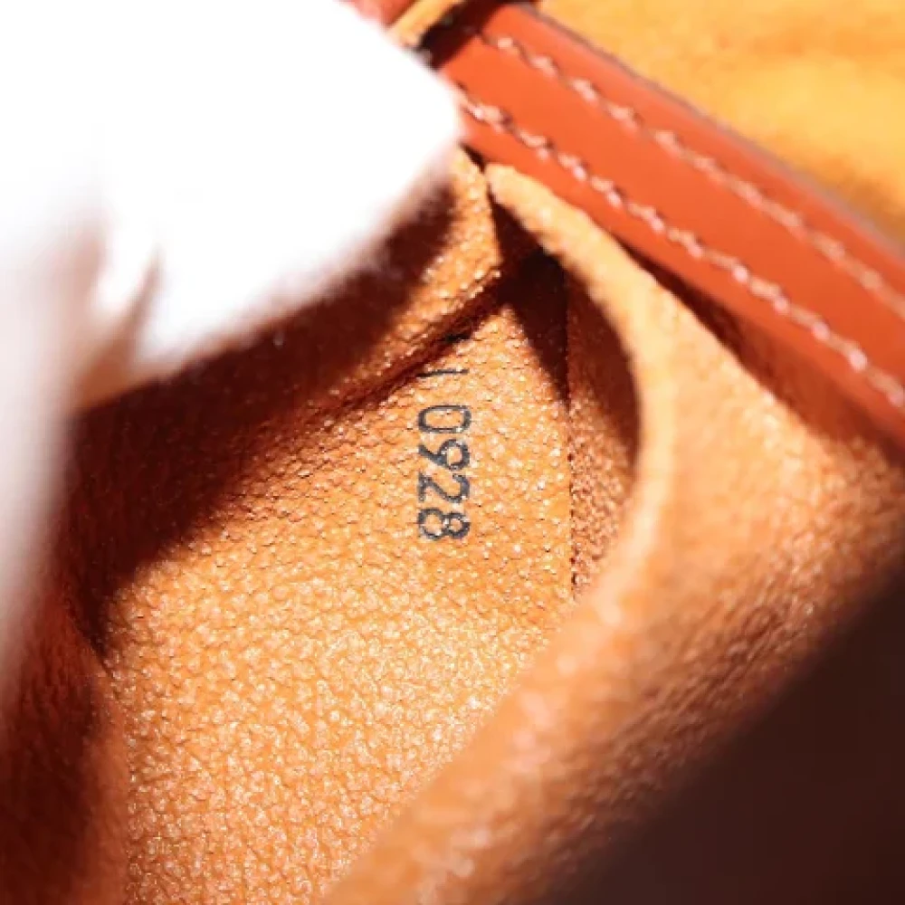 Louis Vuitton Vintage Pre-owned Leather backpacks Brown Dames