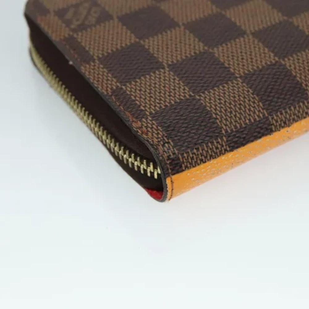 Louis Vuitton Vintage Pre-owned Canvas wallets Brown Dames