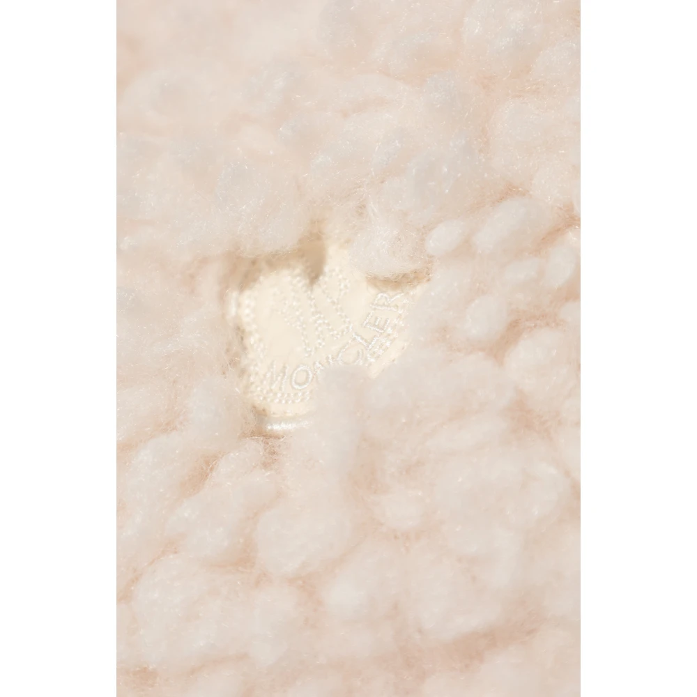 Moncler Faux fur vest Beige Dames
