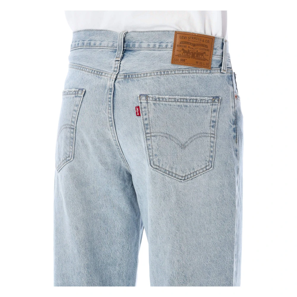 Levi's 568 Loose Straight Blue Heren