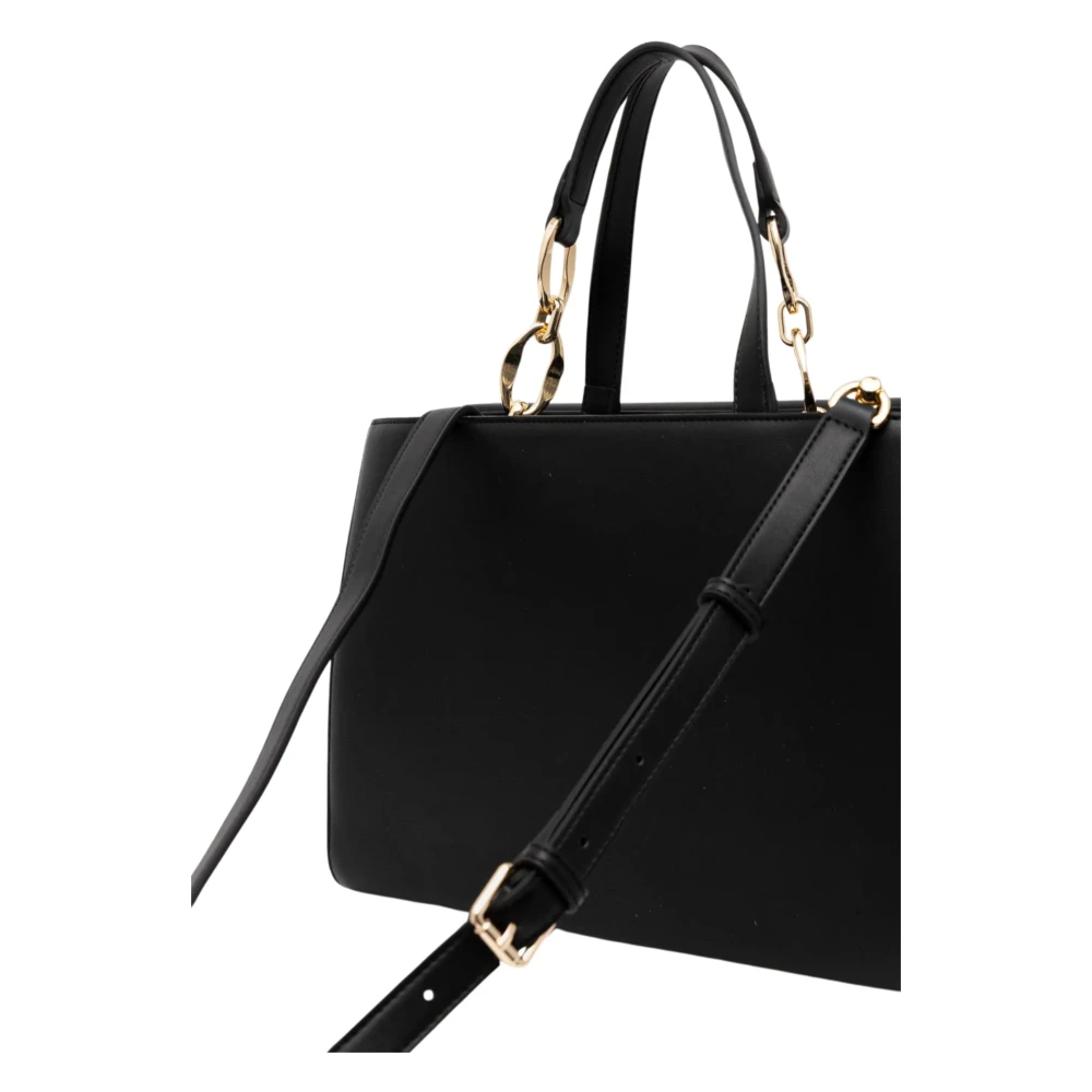 Twinset Zwarte handtas met magnetische sluiting Black Dames