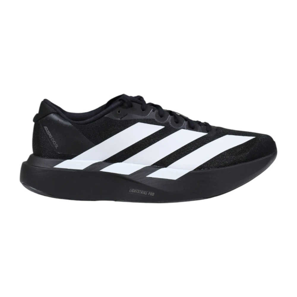 Adidas Originals Men's Black Sneakers, 8 Uk, Adizero Evo Sl