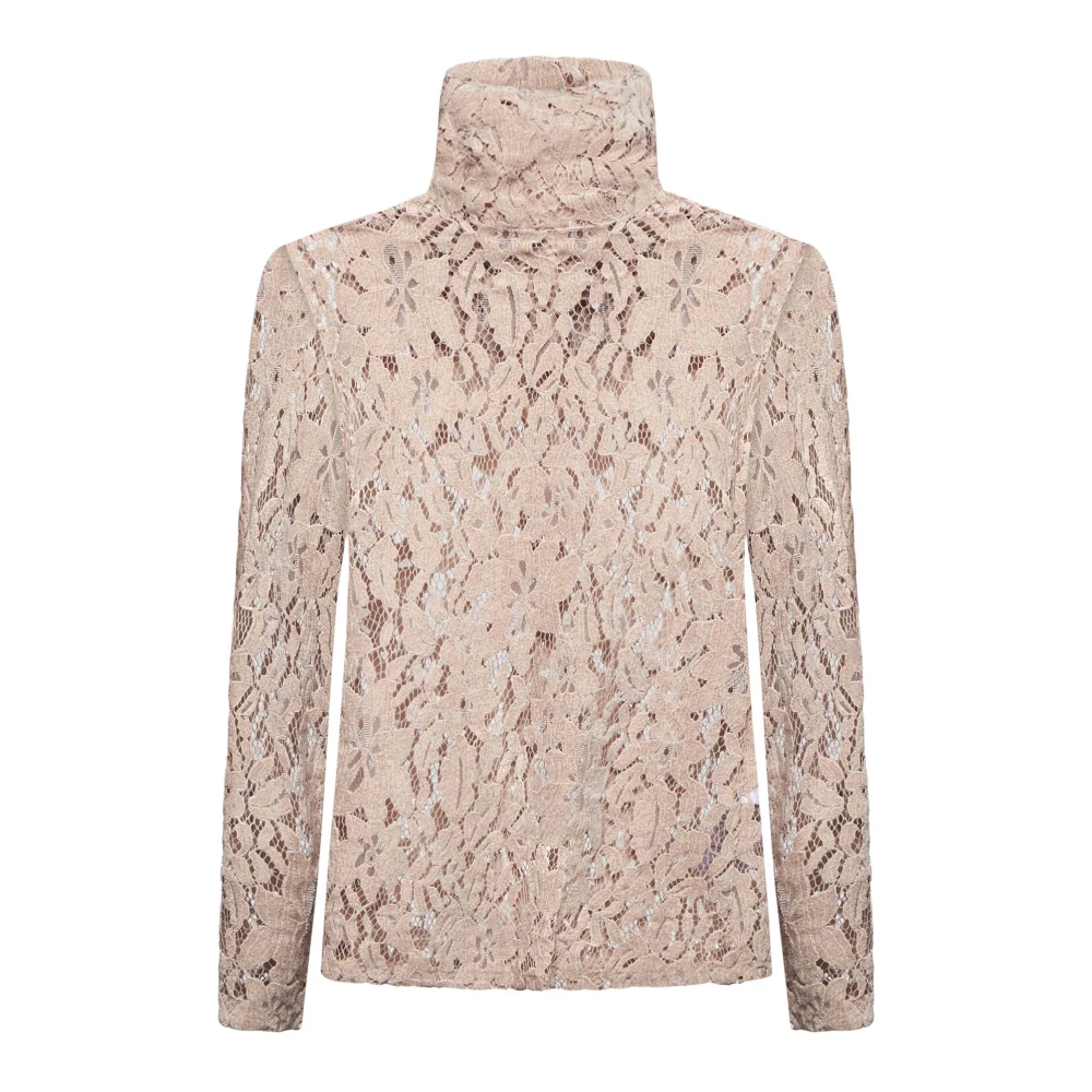 Kaos Beige Shirt Collectie Blouse Pink Dames