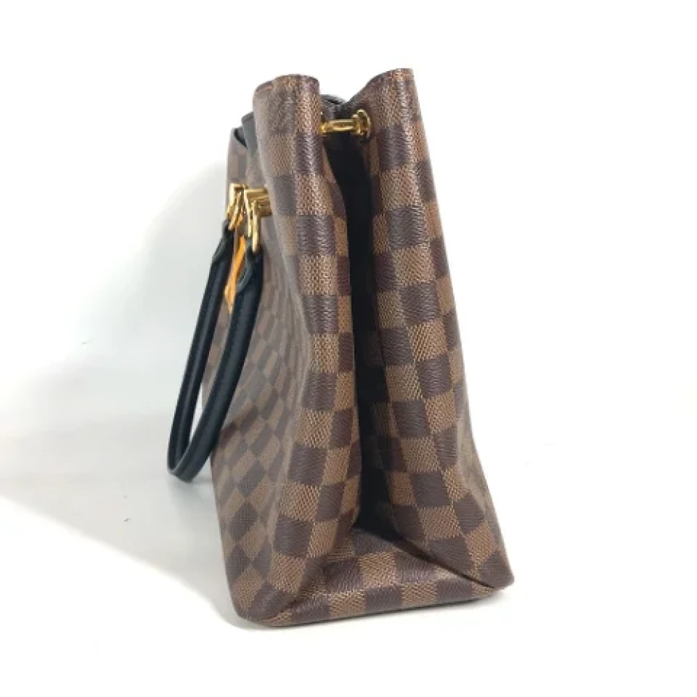 Louis Vuitton Vintage Pre-owned Cotton louis-vuitton-bags Brown Dames