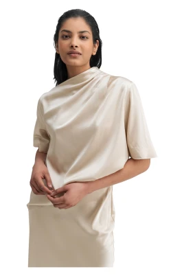 Lima Satin Silk Tee