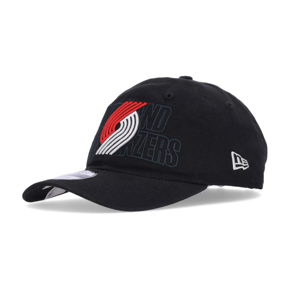 New era Portland Trail Blazers Gebogen Klep Pet Black Unisex