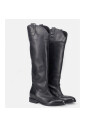 bottes-en-cuir-noir