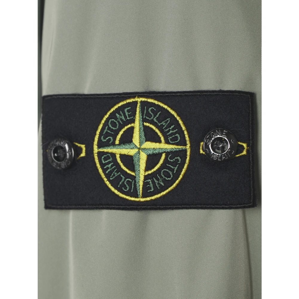 Stone Island Stijlvolle Jassen voor Buitensport Green Heren