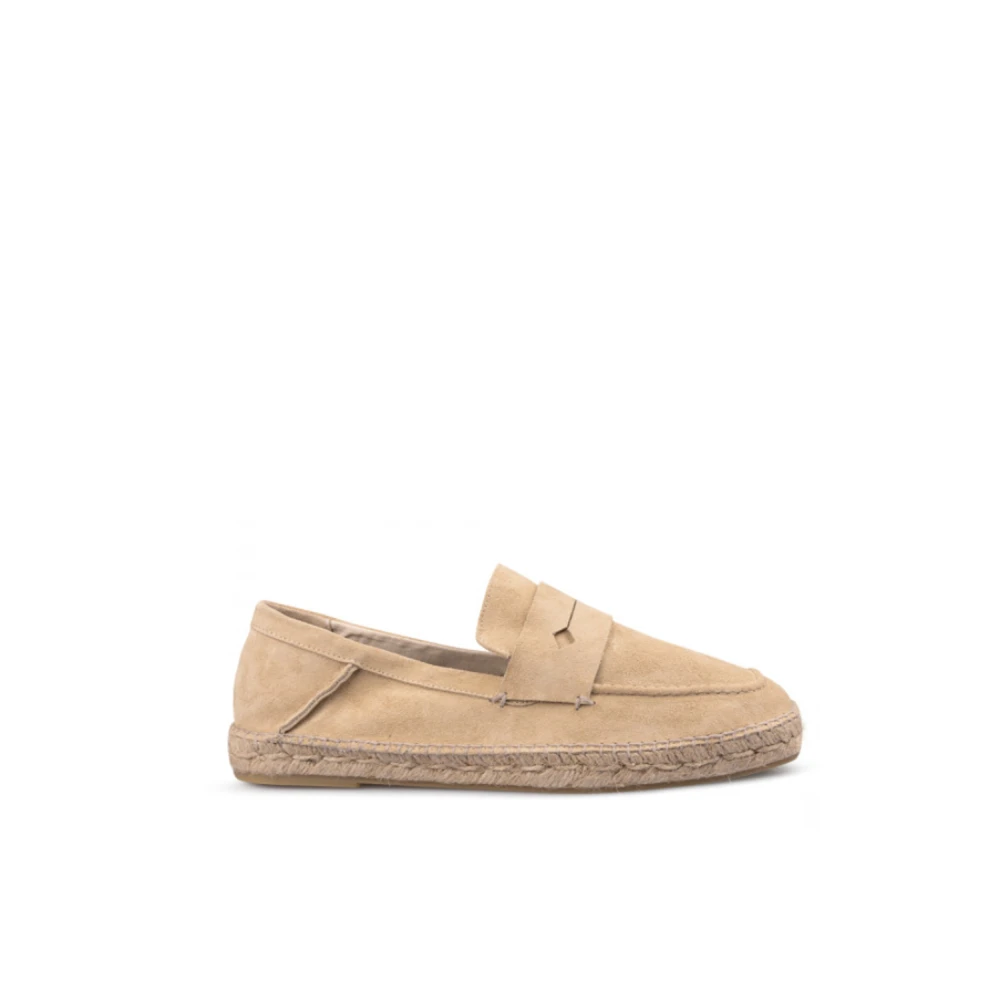 Espadrilles Sommar Skor Beige, Herr